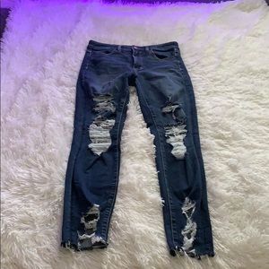 American Eagle high rise skinny jeans
